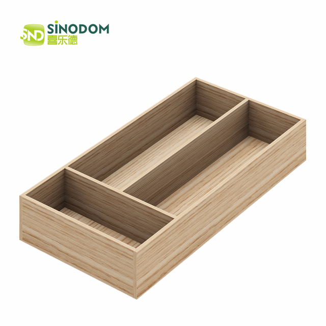 Edgar-Solid Wood Partition Box-Oak